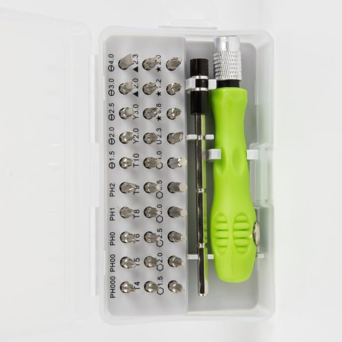 32-in-1 Mini Precision Screwdriver Set – Magnetic Interchangeable Bits & Repair Tool Kit for Electronics, Gadgets & DIY