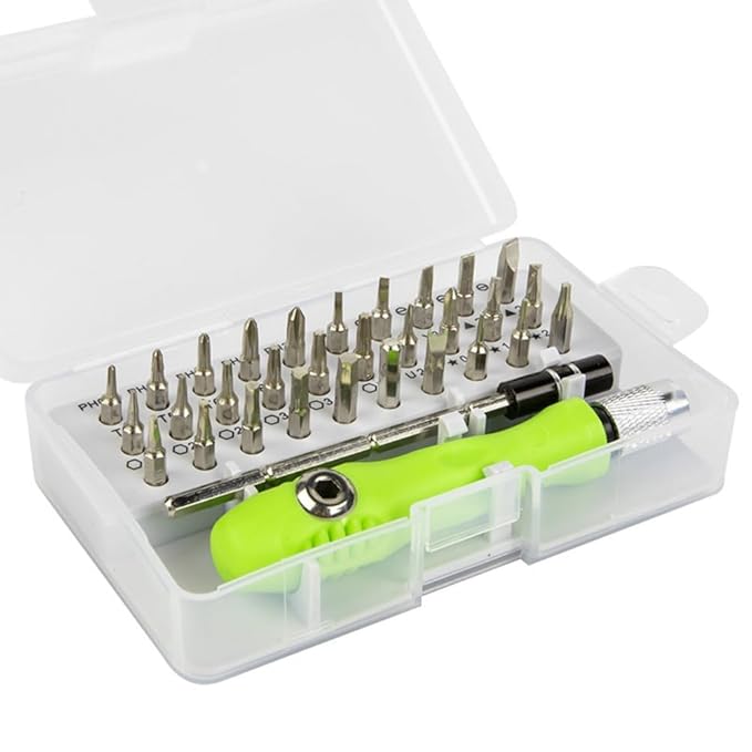 32-in-1 Mini Precision Screwdriver Set – Magnetic Interchangeable Bits & Repair Tool Kit for Electronics, Gadgets & DIY