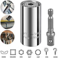 Universal Socket Grip Adapter – Multi-Size Adjustable Socket Wrench Tool