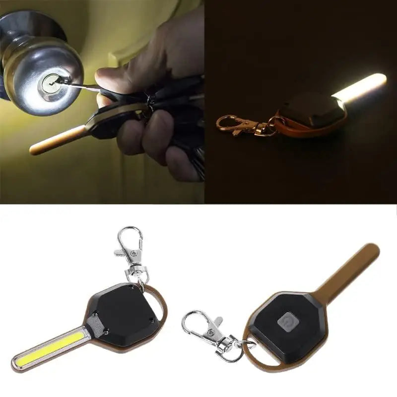 Mini LED Flashlight Keychain – Compact Portable Key Ring Light | Pack of 1