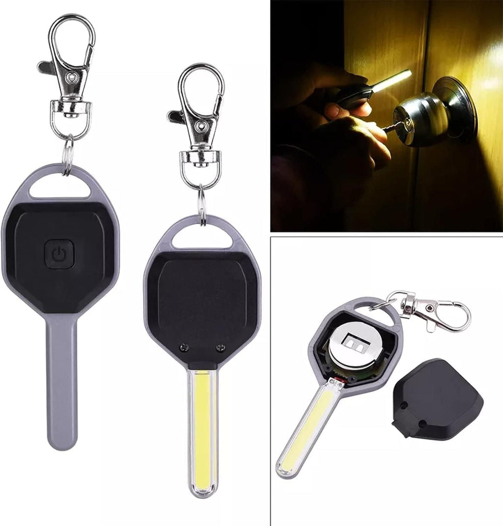 Mini LED Flashlight Keychain – Compact Portable Key Ring Light | Pack of 1