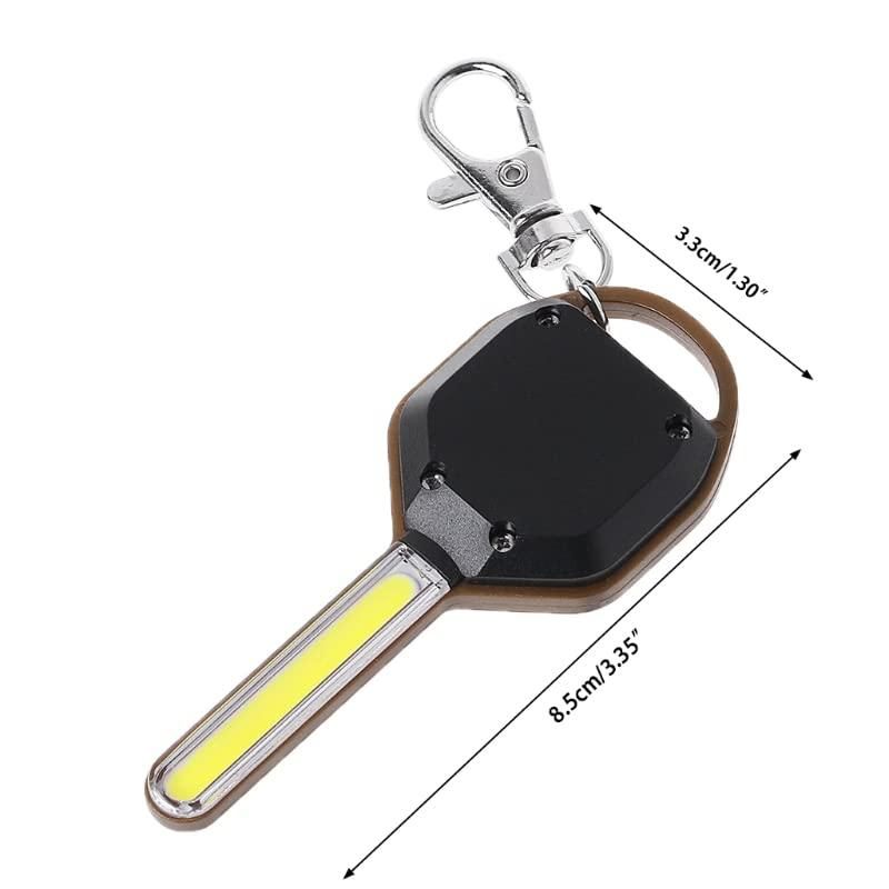 Mini LED Flashlight Keychain – Compact Portable Key Ring Light | Pack of 1