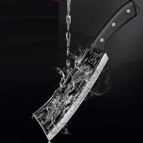 Dragon Chopping Knife – Stainless Steel Blade Heavy Duty Kitchen & Vegetable Cutting Knife