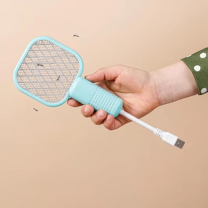 Mini Mosquito Killer Bat – Portable Electric Mosquito Swatter | Random Color