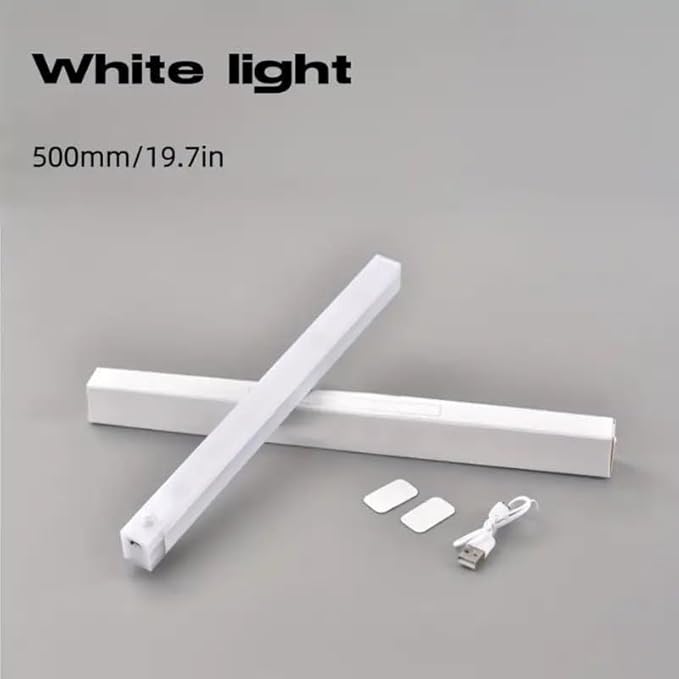 LED Strip Motion Sensor Light – Rechargeable Induction Cabinet Light for Kitchen, Wardrobe & Bedroom | Pack of 2