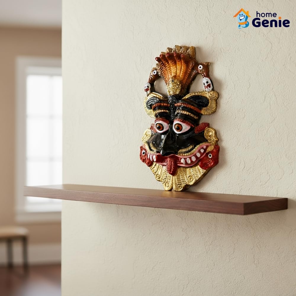 Keerthi Mukha Wall Hanging – Traditional Protective Mask & Hindu Vastu Decor for Home & Office