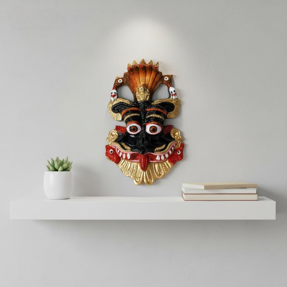 Keerthi Mukha Wall Hanging – Traditional Protective Mask & Hindu Vastu Decor for Home & Office