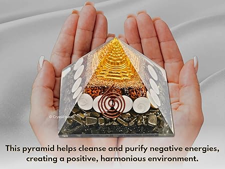 Money Pyramid – Feng Shui Wealth & Prosperity Decorative Pyramid | Pack of 1