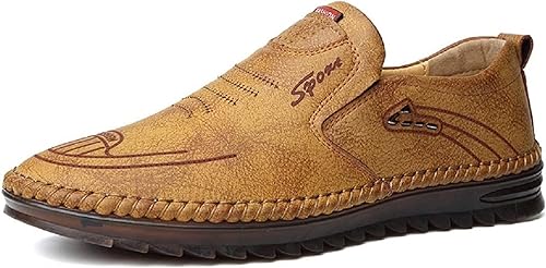 Leather Slip-On Moccasins – Classic Penny Loafers for Men | Casual & Formal Footwear