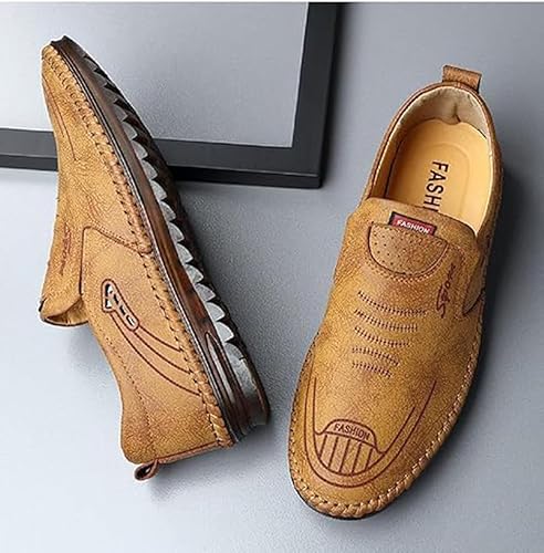Leather Slip-On Moccasins – Classic Penny Loafers for Men | Casual & Formal Footwear