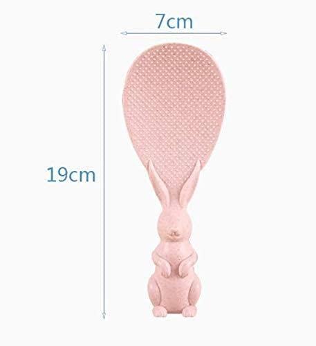 Rabbit Standing Non-Stick Rice Spoon – Cute Kitchen Serving Spoon | Pack of 2 | Random Color