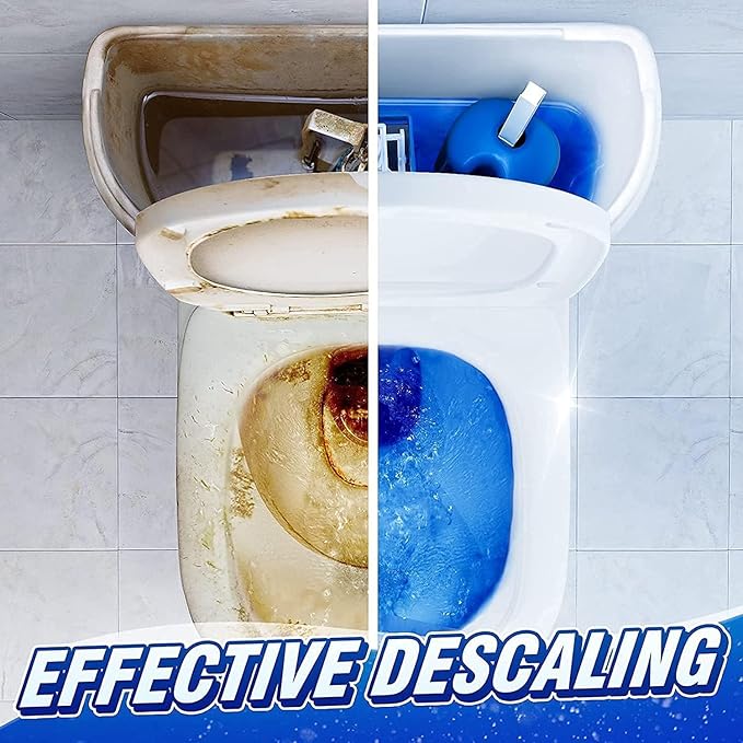 Toilet Cleaning Tablets – Powerful Toilet Bowl Cleaner & Freshener (Pack of 10, 70 Tablets)