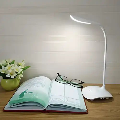 Rechargeable LED Table Lamp with Touch On/Off Switch – Portable Bedside & Desk Light