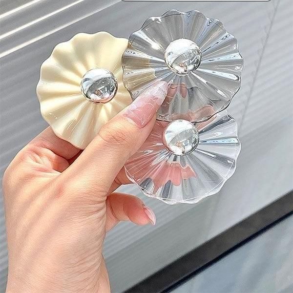 Petal Shaped Adhesive Wall Hooks – Self-Stick Hanging Hooks | Pack of 5