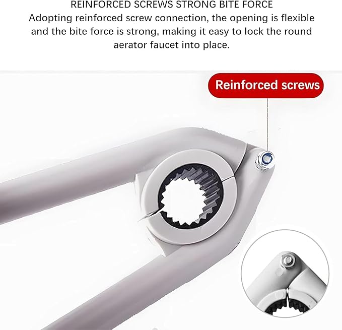 Faucet Bubbler Wrench Kit – Universal Tap Aerator Removal & Installation Tool for Kitchen & Bathroom